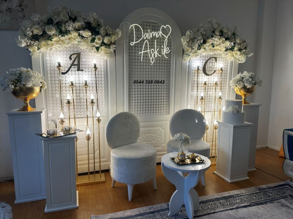 Evde söz konsepti fiyatları