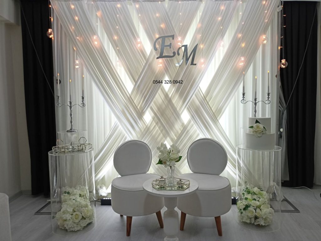 Evde nişan organizasyonu