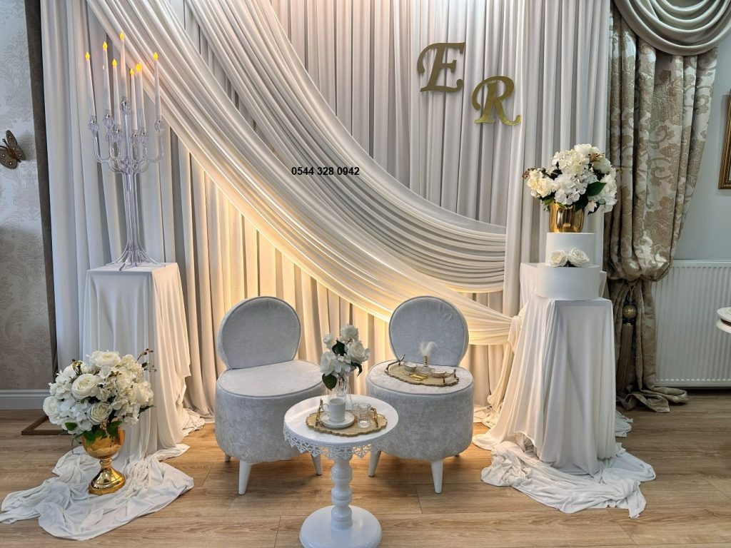 Evde nişan organizasyonu