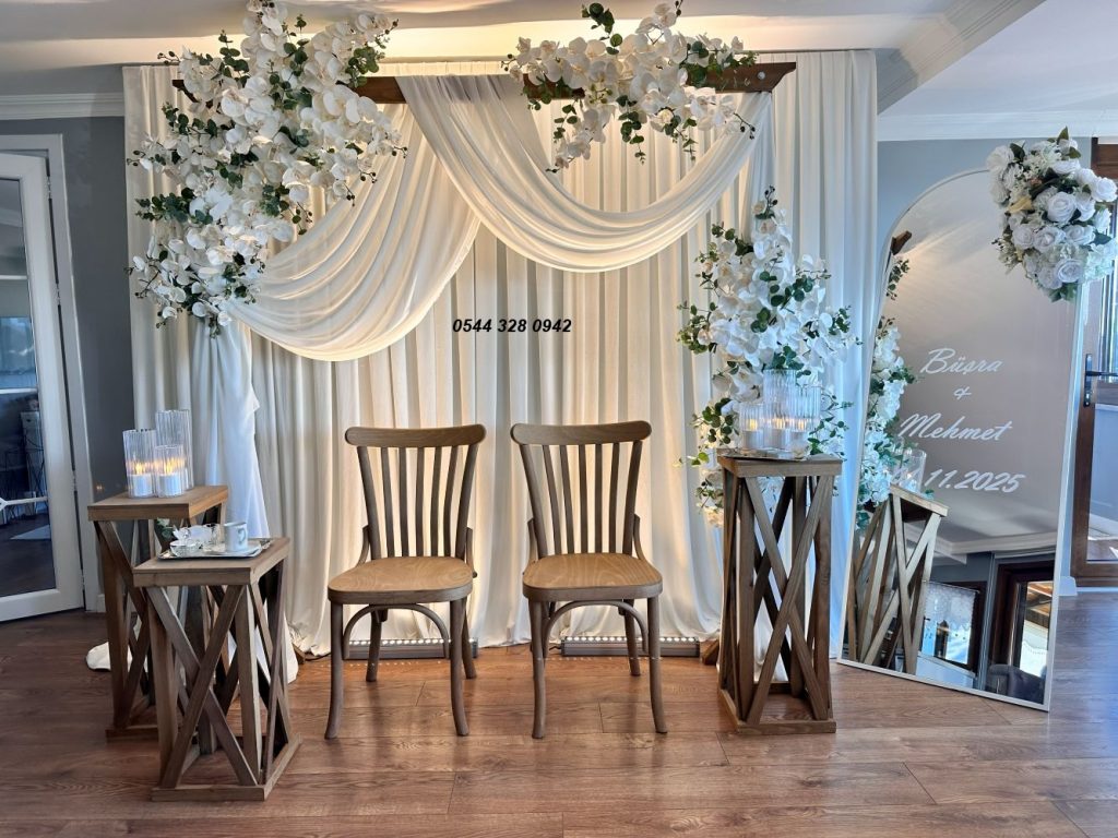 Evde nişan organizasyonu