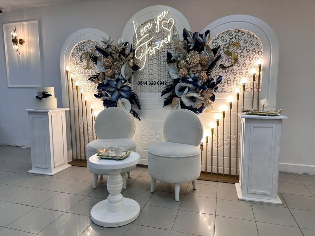 Evde nişan organizasyonu