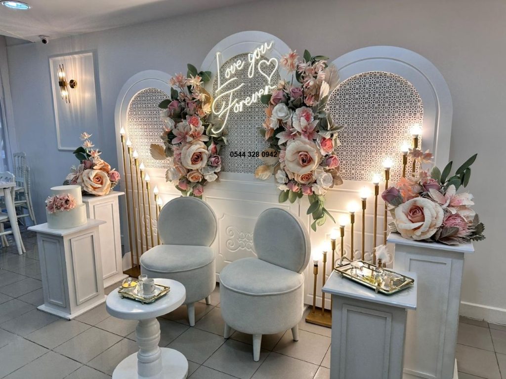 Evde nişan organizasyonu istanbul