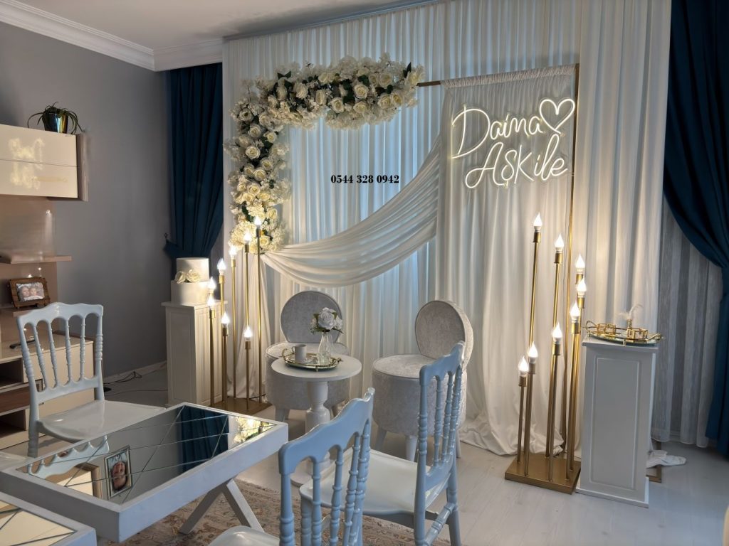 Maltepe evde nişan organizasyonu